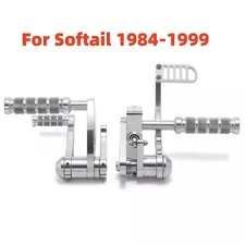 For Harley Polishing Forward Controls Heritage Softail FXST Custom FXSTC 1984-99