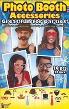 20 Piece Photo Booth Accessories Set novelty party selfie props photography fun