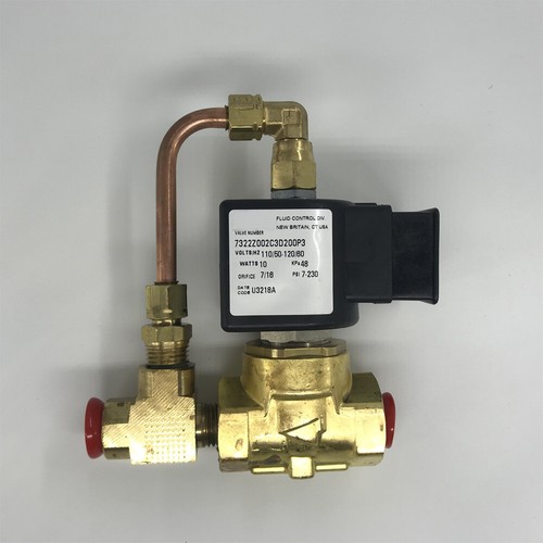 23969298 Elettrovalvola scarico acque reflue per compressore Ingersoll Rand 110V - Foto 3 di 4