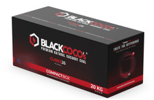 BLACKCOCO’s Shisha Kohle 26er - Naturkohle Wasserpfeife - 1, 2, 4, 5, 10, 20Kg
