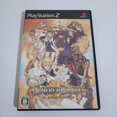 PS2 Sacred Blaze Flight-Plan Strategy RPG Simulation Sony PlayStation Japan