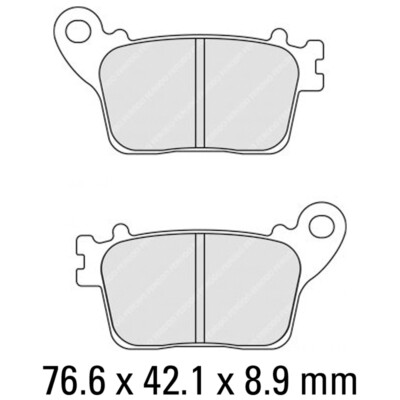 Ferodo Rear Brake Pads for Kawasaki Ninja ZX-6R/ZX636 2019-2022
