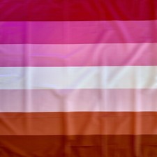 Flagge, Fahne: Lesbisch (Lipstick), LSBTIQ*, Pride, CSD, 150 x 90 cm