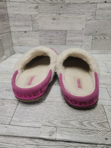 Zapatillas Sorel Niños 4 Nakiska Sin Cordones Interior Exterior Rosa Zapatos - Imagen 3 de 10