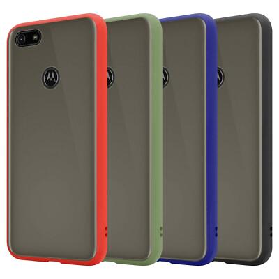 Amazon Moto E6 Plus Case And Screen Protector TOUGH Clear