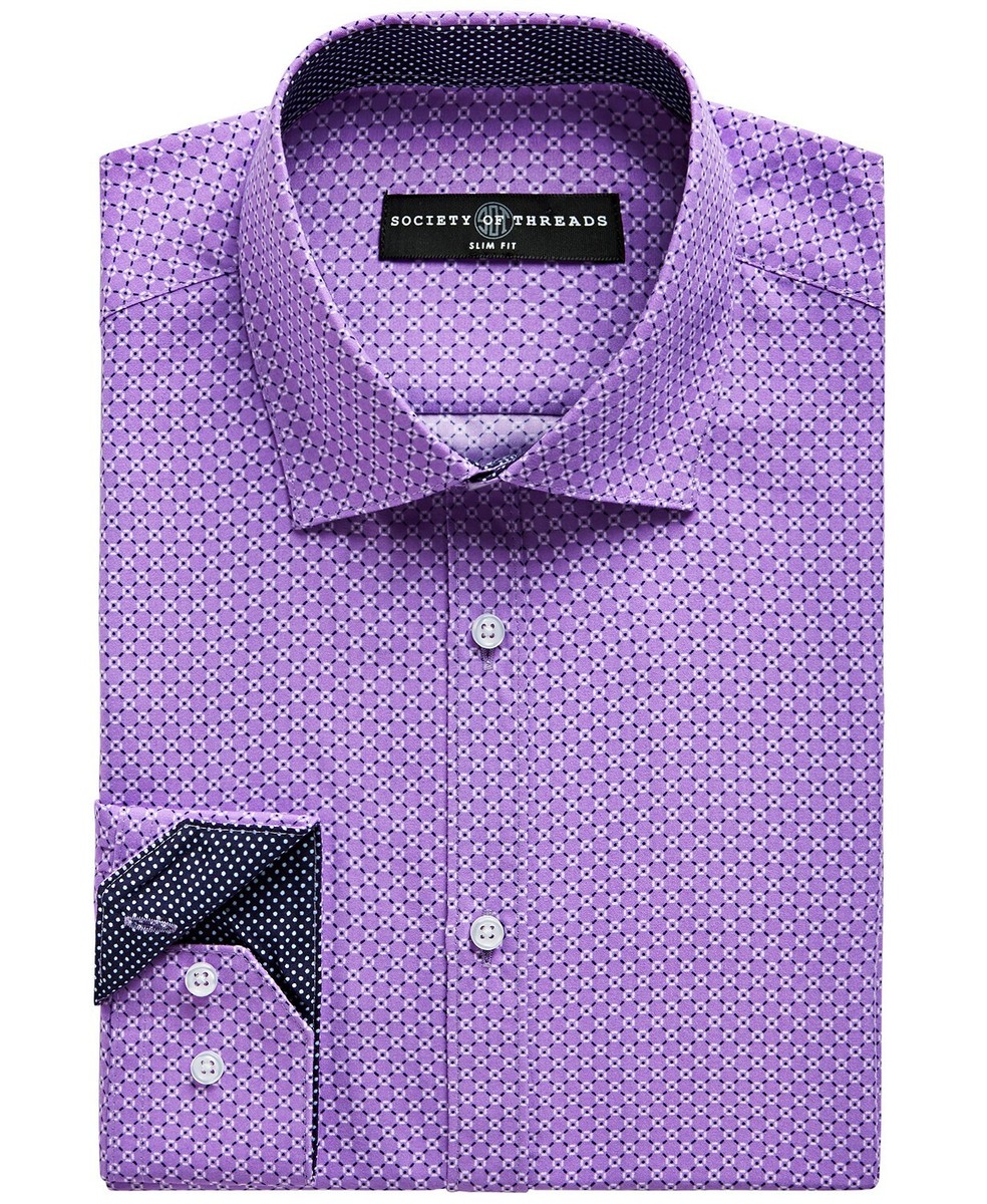 purple slim fit dress shirt REHJJDFD Men's Dress Shirt Slim Fit Casual Button Down Chemise Non Iron Easy Care Formal Shirt for Men Dark Purple XXXXL at Amazon Men's Clothing store