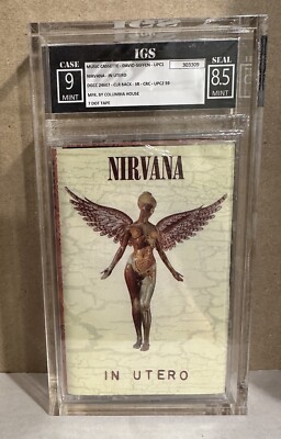 激レア NIRVANA IN UTERO PICTURE RECORD 1998 Nirvana In Utero LP Simply Vinyl 1998 UK 180 gram + POSTER EX