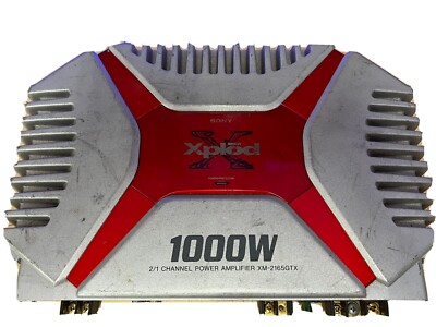 Sony XM-2165GTX 2-Channel 1000w, Old School, Tested Good !!✅✅✅ 27242620582| 