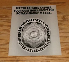 Original 1973 Mazda Rotary Engine Sales Brochure 73 RX-2 RX-3 808 B1600 Truck