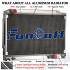 2-Rows Radiator For Mercedes-Benz 450SLC 450SL 4.5L 1975~1980 380SL 3.8L 1981