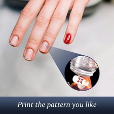 Jelly Nail Stamper Nail Scraper Silicone Nails Art Stamper Nail Stamping Kits
