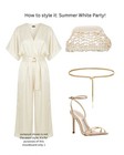 NWT Express Champagne V-Neck Flutter Sleeve Jumpsuit Cocktail, Women's XXS — photo 1