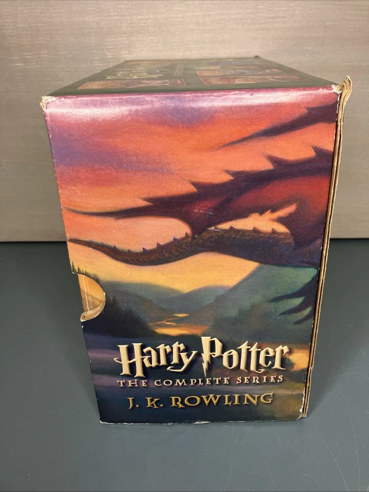 Harry Potter The Complete Series 1-7 Book Set Lot JK Rowling Softback Paperback Foto 4 de 4