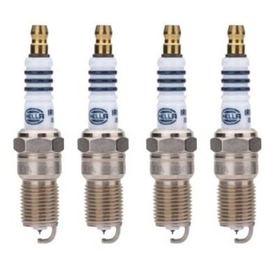 Hella 4x Pack Iridium Pro Zündkerze M14 SW 16mm Schlüssel Gewinde 17,5mm 1,3mm