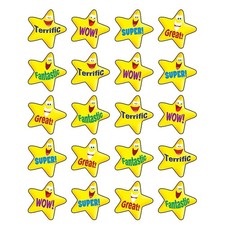 Encouraging Stars Stickers by Teacher Created Resources