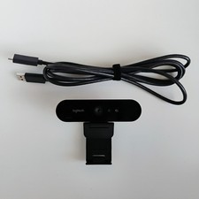 Logitech Brio Ultra 4K Webcam Black Cable Included V  U0040 MSIP  REM  DZL  V  U0040