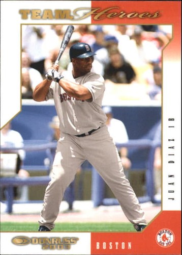 2003 Donruss Team Heroes Juan Diaz #81 card