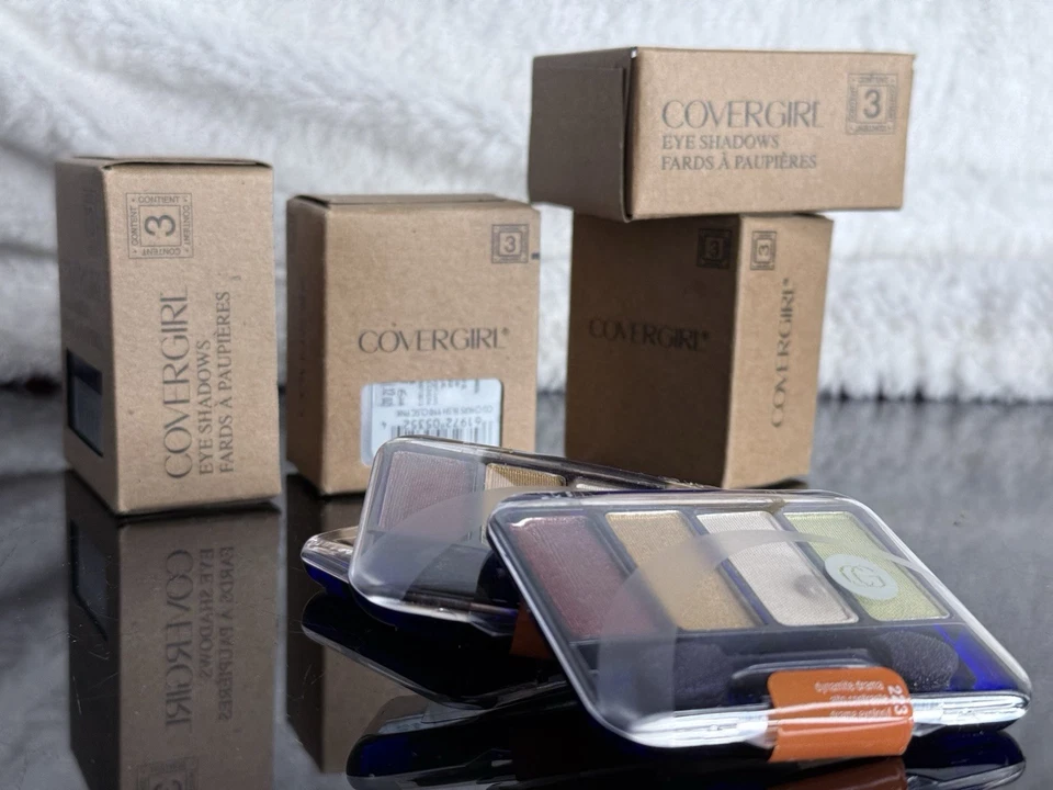 LOT of 3 New COVERGIRL Eye Enhancers Shadow Quad in 223 Dynamite Drama (Sealed) - Image 3 of 4