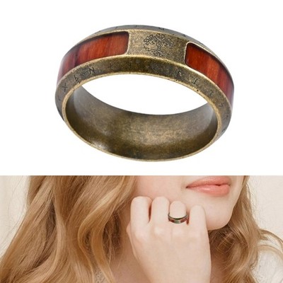 Mythology Inspired Rings In Stainless Steel With Ancient Rune Designs
