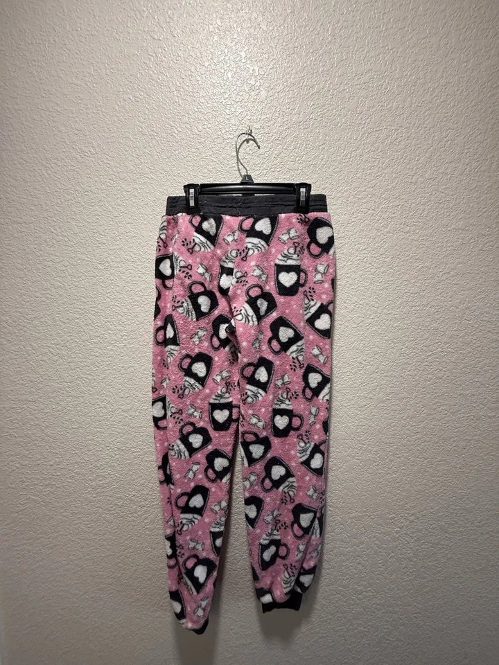 Мягкие пижамные брюки Bobbie Brooks Pink Hot Cocoa Mug - размер Small - Изображение 2 из 4