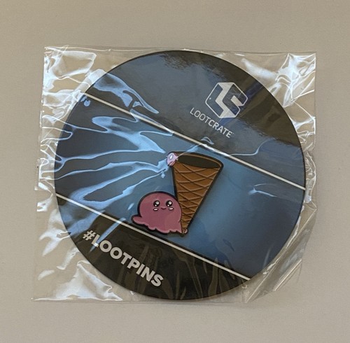 Escape Dropped Ice Cream Cone Loot Crate Box Exclusive Enamel Pin LE Lootpins - Picture 1 of 3