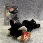 Beanie Babies Zip the Cat Plush 1994 - Full & McDonalds Size — photo 1