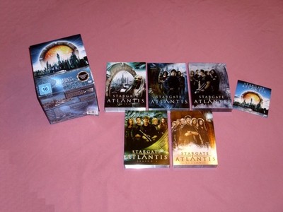 DVD _ Stargate Atlantis _ Limited Turm Edition _ Die komplette Serie _ 26 DVD's
