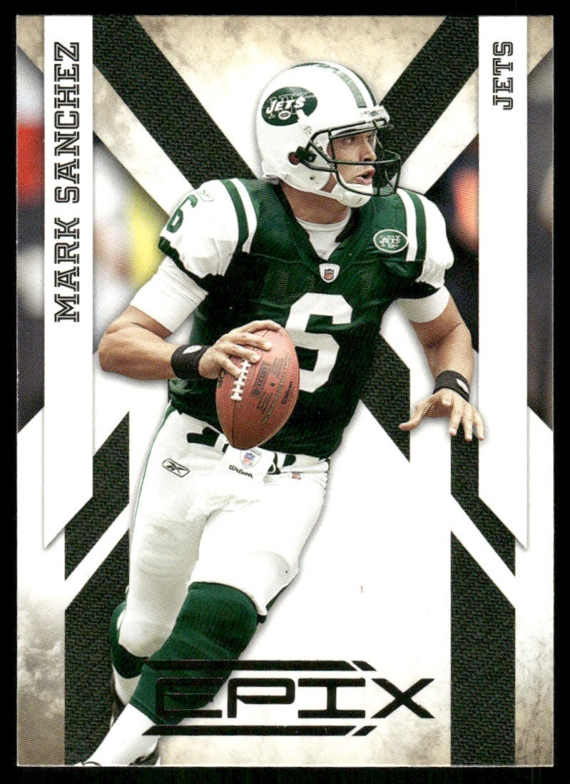 2010 Panini Epix #68 Mark Sanchez New York Jets football card