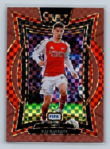 Kai Havertz 2024-25 Panini Select FIFA Terrace Bronze Checkerboard /75 #13