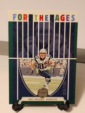 2022 Panini Legacy - For the Ages Wes Welker #FA-15 Green /100