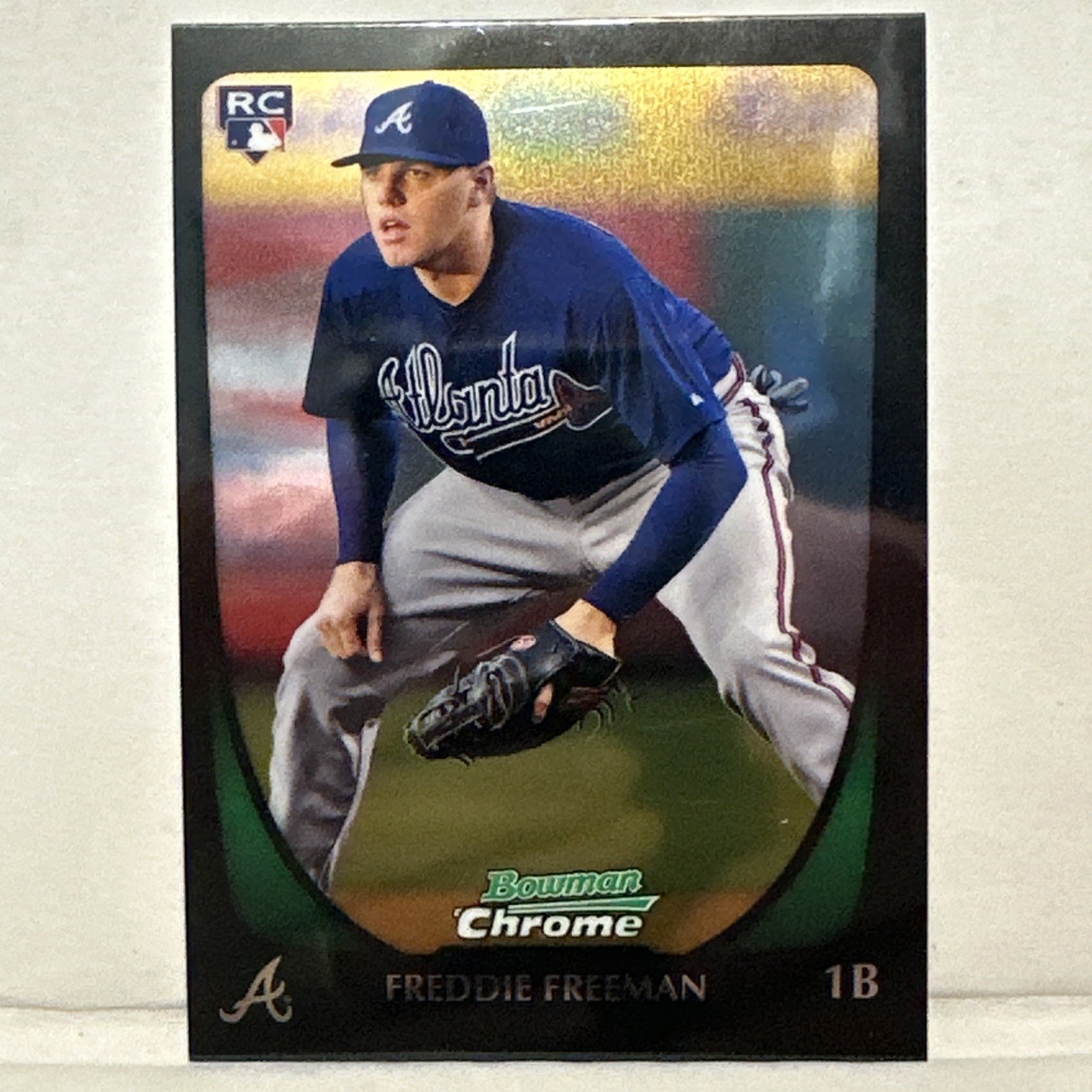 2011 Bowman Chrome Freddie Freeman #185 Rookie RC