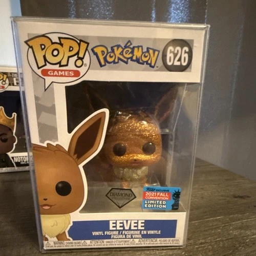 Funko Pop! Vinyl: Pokémon - Eevee (Diamond) - 2021 Fall Convention #626
