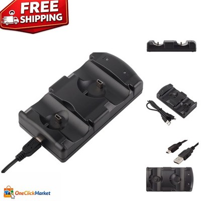 2-in-1 PS3 Controller Charging Dock with LED Indicator - Charge Two at Once