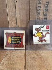 Vintage Master Lubricants and AMT “Sandkat” Water  Transfer Decals