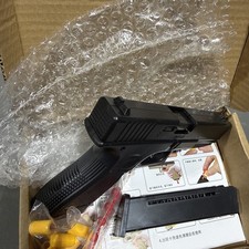 Toy Soft Bullet Pistol Spring Loaded Bullets Realistic Play
