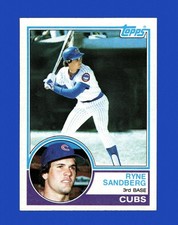 1983 Topps Set-Break # 83 Ryne Sandberg RC NM-MT OR BETTER *GMCARDS*