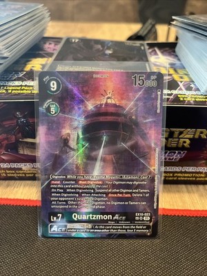 Digimon TCG Quartzmon ace Special Rare EX10-023 SR Parallel Artwork