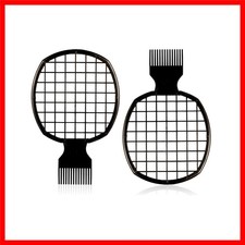 2Pcs Upgraded Twist Combs Hair Sponge Brush, Superior to Hair Sponge for Curls i