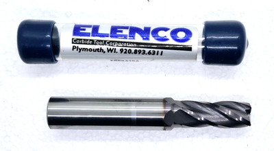 Elenco E002412A 10.50 mm 4 Flute End Mill Solid Carbide 59313-01