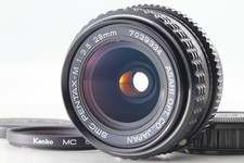 MINT SMC Pentax-M 28mm f/3.5 Wide Angle Lens w/ Caps Filter From JAPAN