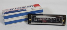 Hohner Blues Band Harmonica 57140 In Box Directions Key of C Estate Pristine