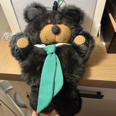Hallmark Plush Stuffables Christmas Stocking 1983 Boy Teddy Bear Vintage