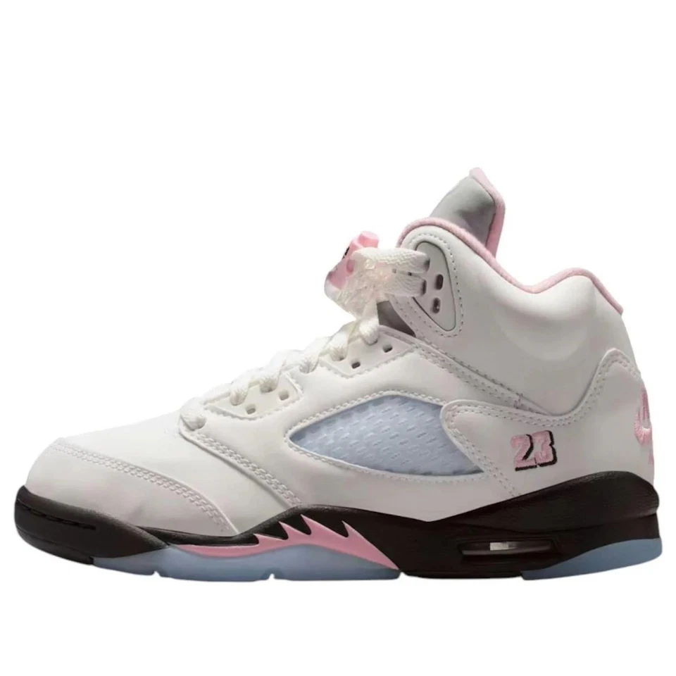 Jordan 5 Retro Medio Rosa Suave (GS) Foto 2 de 4