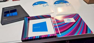 Microsoft Windows 8 Pro Open Box with Product Key License