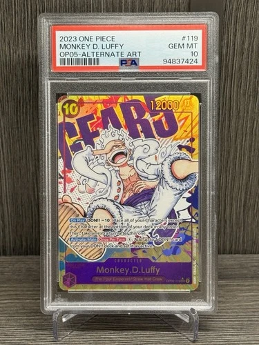 Monkey D Luffy Gear 2023 Monkey D Luffy Gear Alt Art
