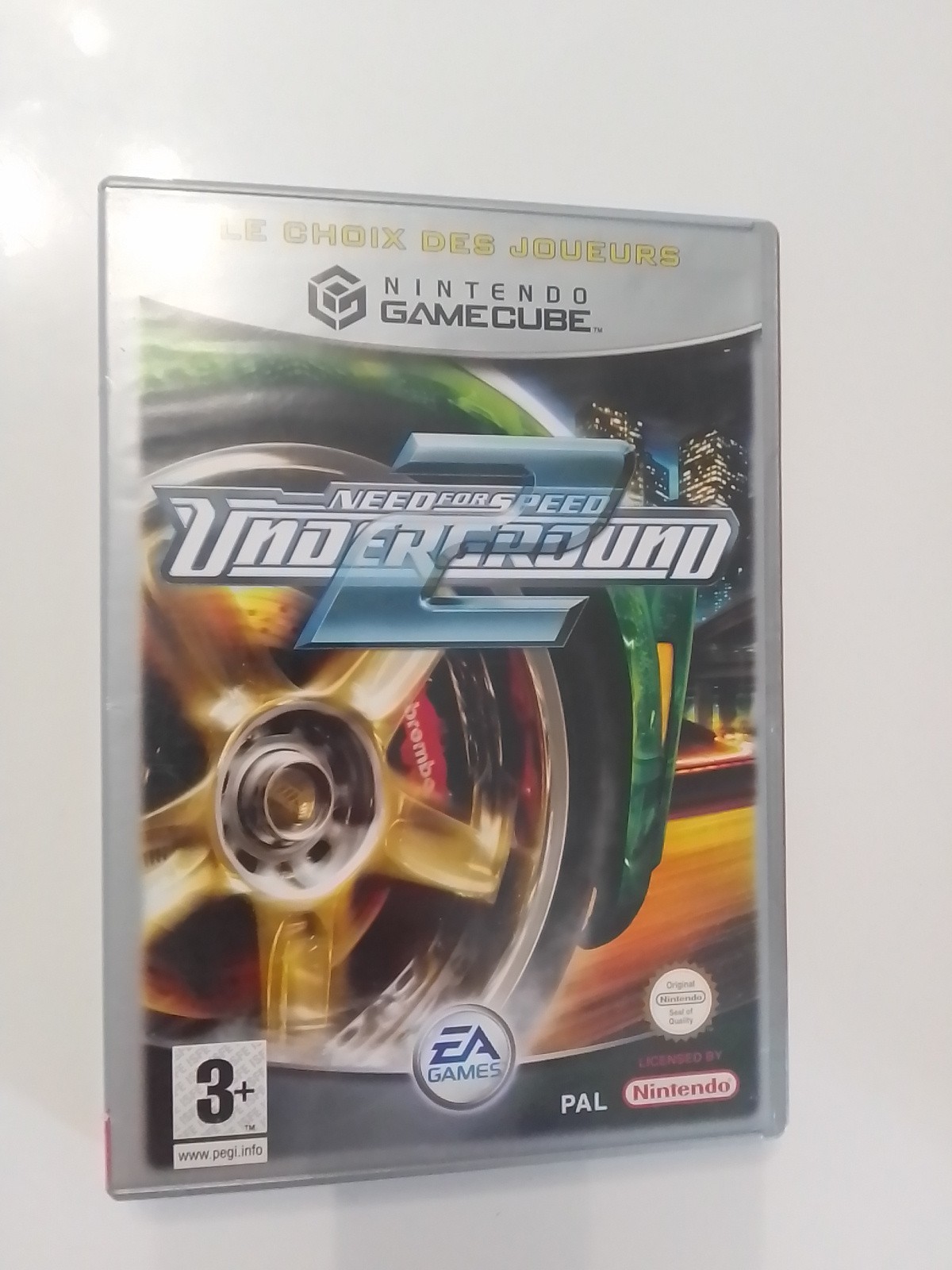Jeu Need For Speed Underground 2 Nintendo Game Cube Pal FR Complet