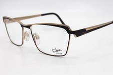 Cazal Mod 1225 Eyeglasses Titanium Black Gold 001 Authentic 53mm