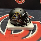 Chris Johnson Signed East Carolina ECU Pirates Mini Helmet Beckett Witness BAS