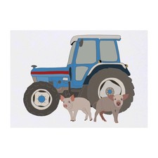 'Tractor  Piglets' Temporary Tattoos / Transfers TO00043734 