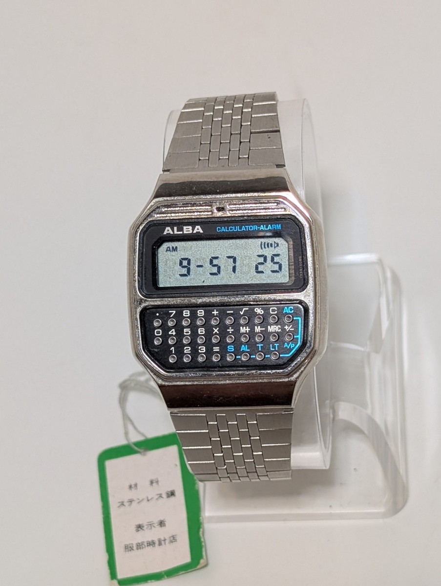 【らいらっく】ALBAカリキュレーター　Y739-5000 らいらっく】ALBAカリキュレーター Y739-5000 NOS VINTAGE ALBA
